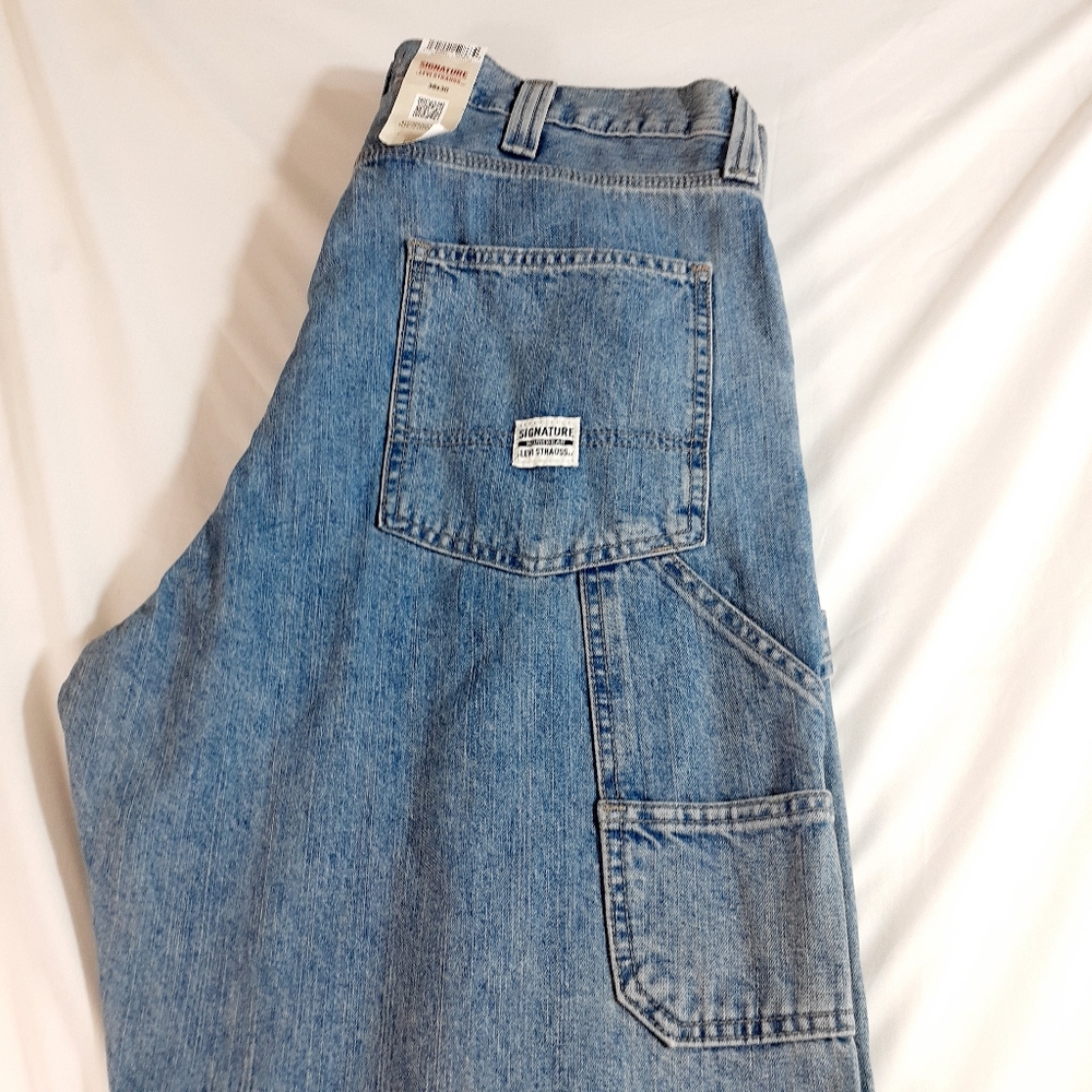 Men's Carpenter Blue Jeans - Picture 7 of 16